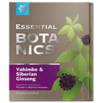 Essential Botanics Yohimbe & Siberian ginseng