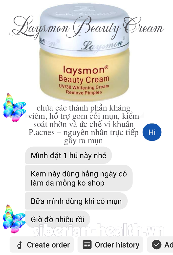 Kem Laysmon Beauty Cream UV30