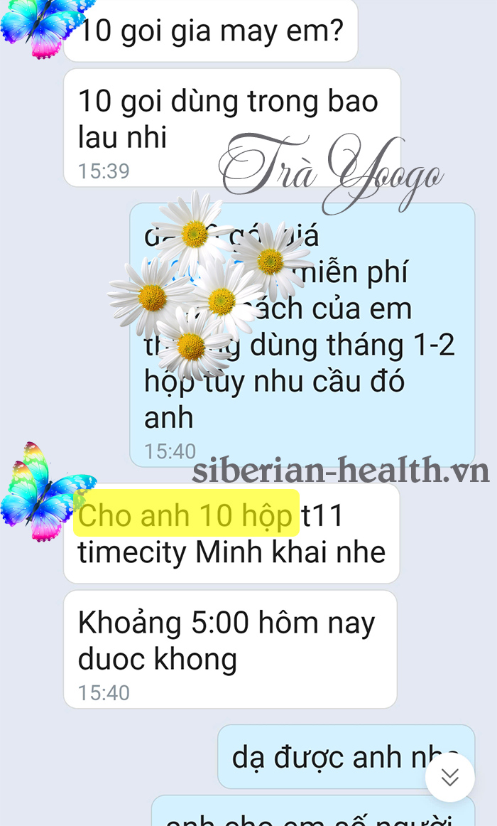 TRÀ YOO GO CHÍNH HÃNG NGA