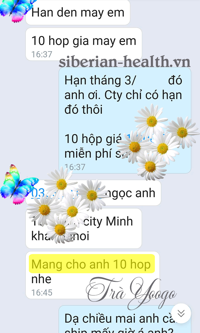 TRÀ YOO GO CHÍNH HÃNG NGA