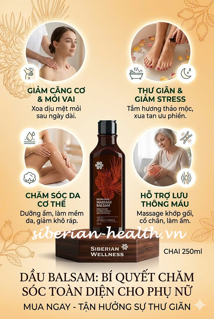 Những công dụng dầu Balsam đa năng mà bạn không nên bỏ lỡ