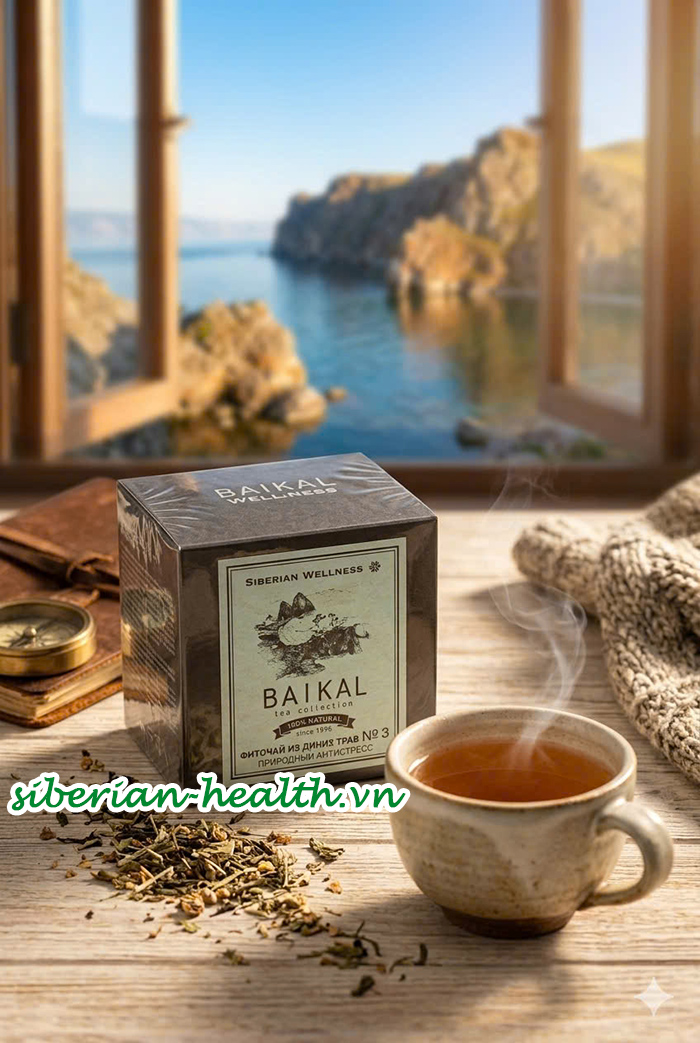 Trà thảo mộc Baikal tea collection. Herbal tea №3