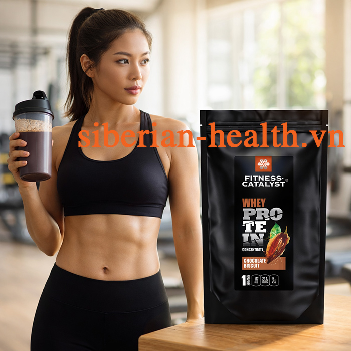 Review Whey Siberian Wellness vị Chocolate: Giải pháp "ngọt ngào" cho nọng cằm và hệ tiêu hóa sạch bong