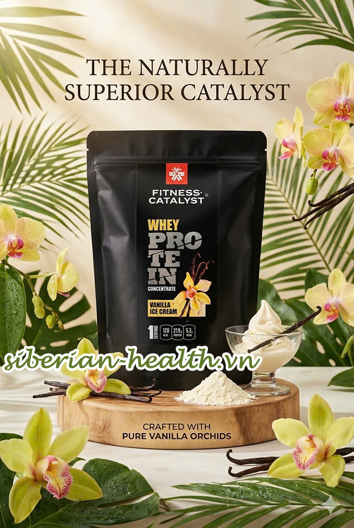Fitness Catalyst Whey protein concentrate Vanilla Ice cream