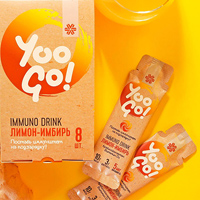 [Hàng chính hãng] Yoo Go Immuno Drink lemon-ginger