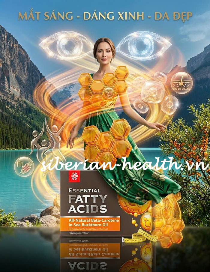Essential Fatty Acids All-Natural Beta-Carotene in Sea Buckthorn Oil
